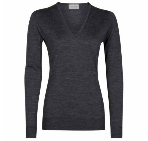 Charcoal Fine Knit Merino Wool Sweater