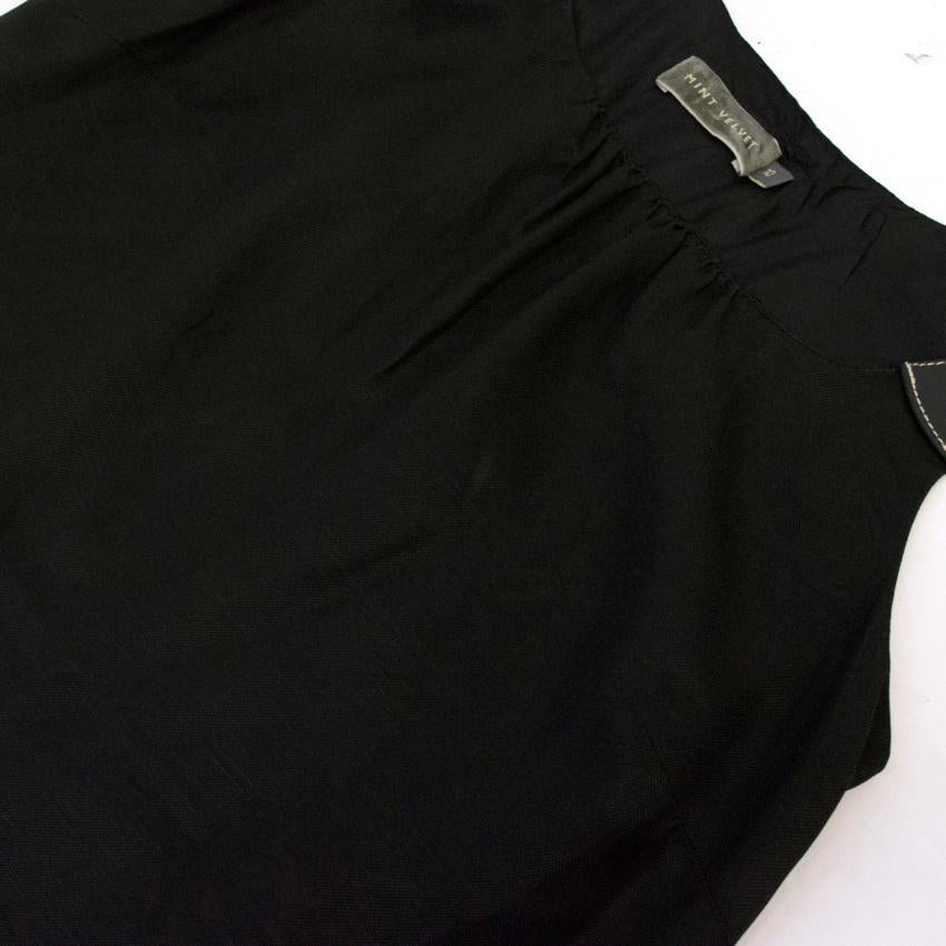 Mint Velvet Black Top