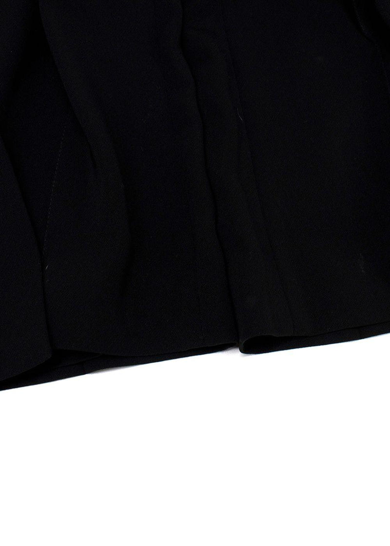 La Mania Black Kick Flare Trousers