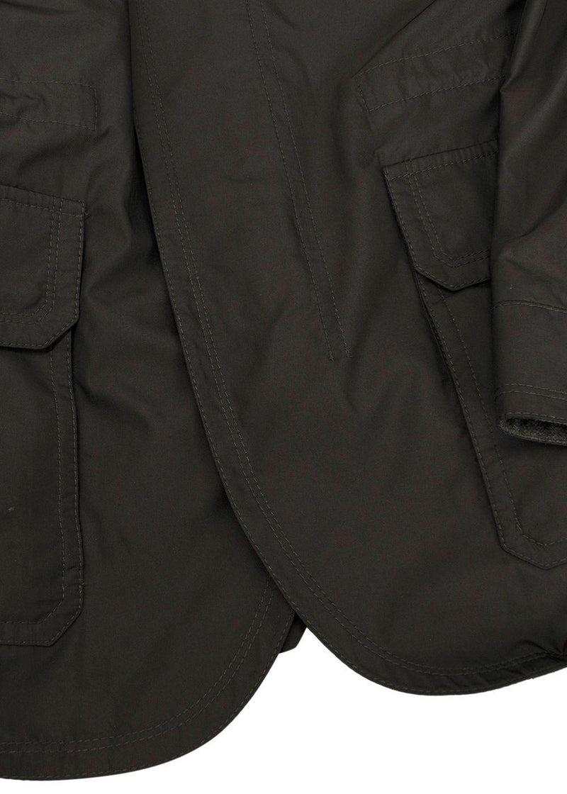 Ermenegildo Zegna Dark Brown Field Jacket