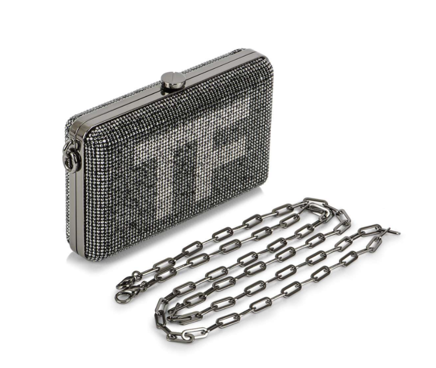 Tom Ford Crystal-Embellished Mini Clutch Bag