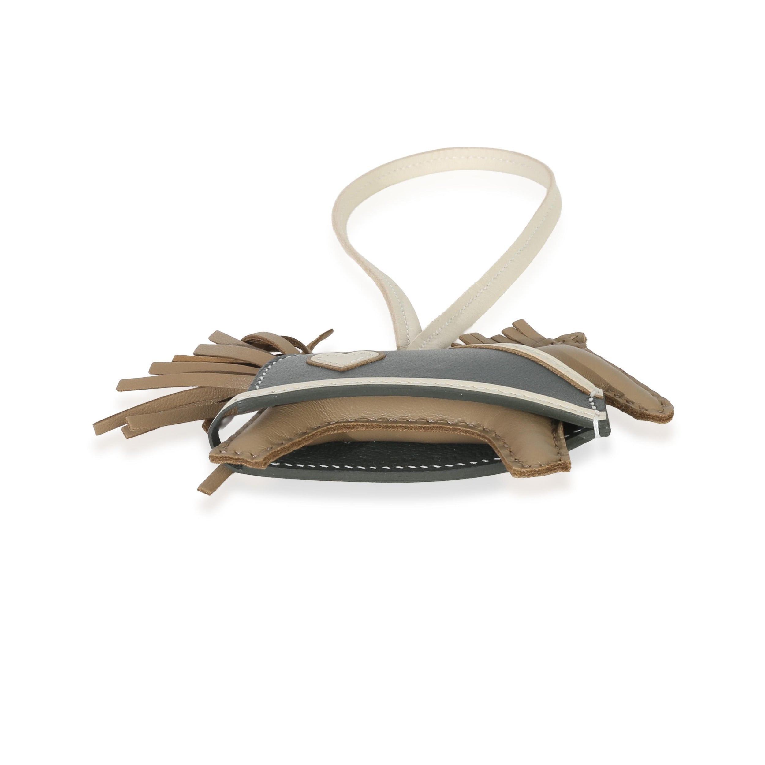 Hermès Mangrove Milo Lambskin Grigri Rodeo Robeo Coeur PM