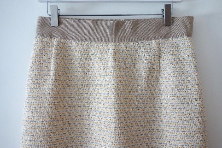Max mara Sequin Embellished Wool Skirt