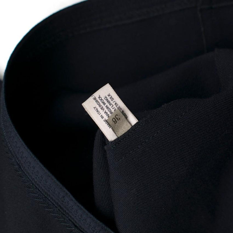 Bottega Veneta Navy Fitted Shift Dress