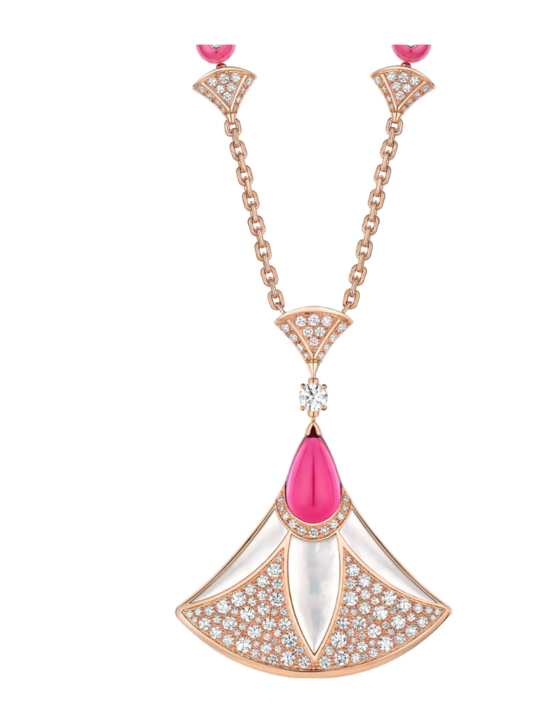 Diva's Rose Gold And Diamond Dream Necklace