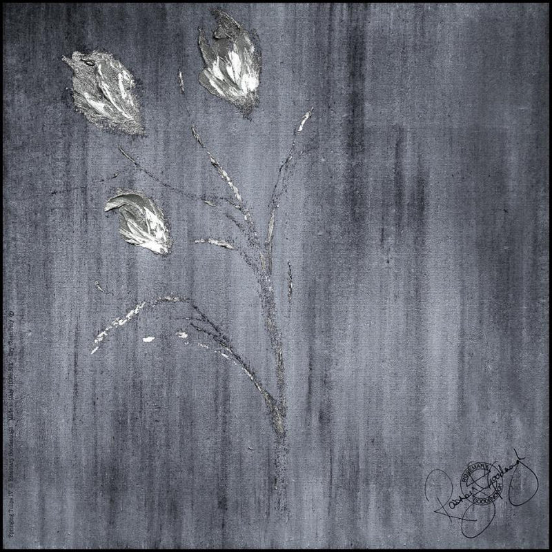 Rosemary Goodenough Springing Tulips IV Silk Scarf