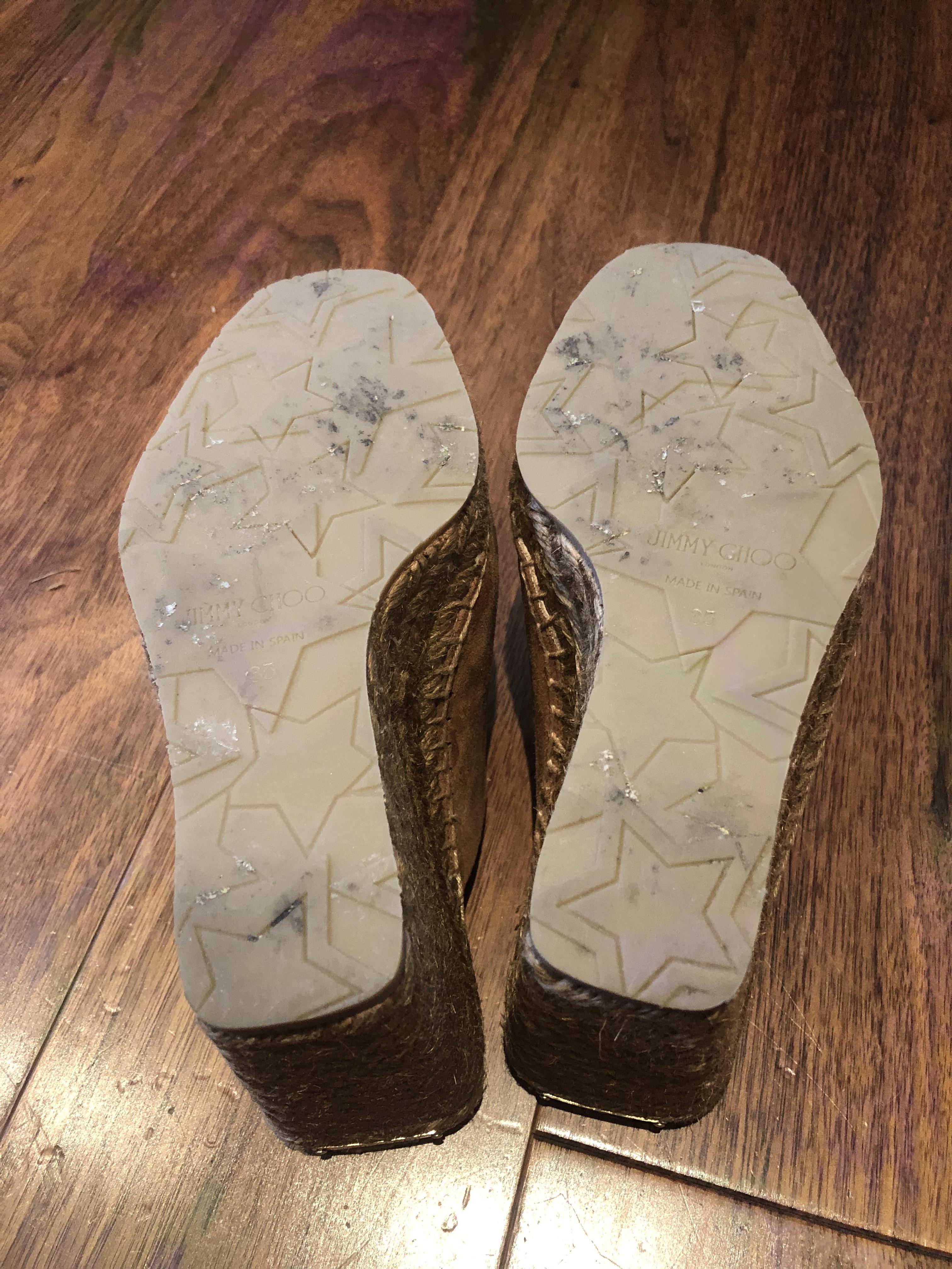 Jimmy Choo Suede Dalisay 110 Espadrille Mules