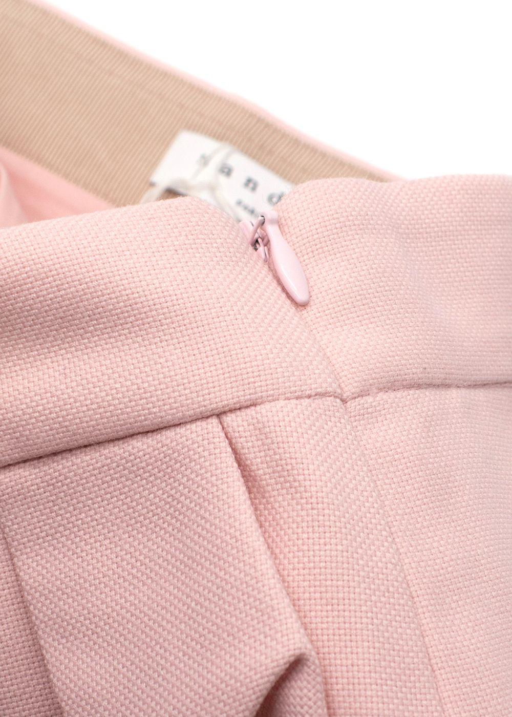 Sandro Pale Pink High Waisted Shorts