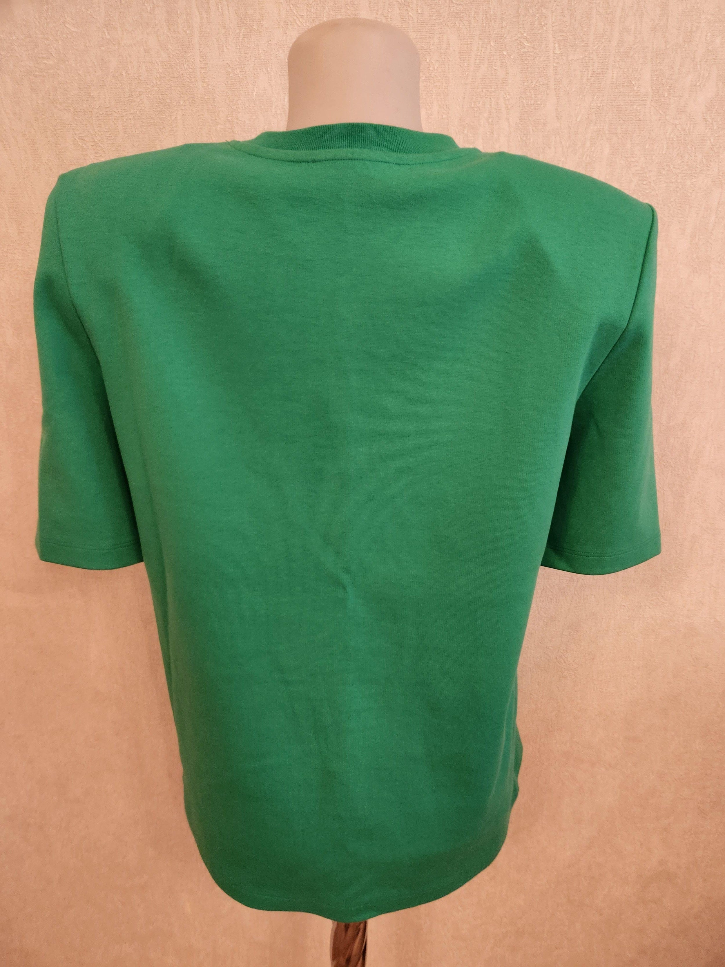 The Attico Green Cotton T-shirt