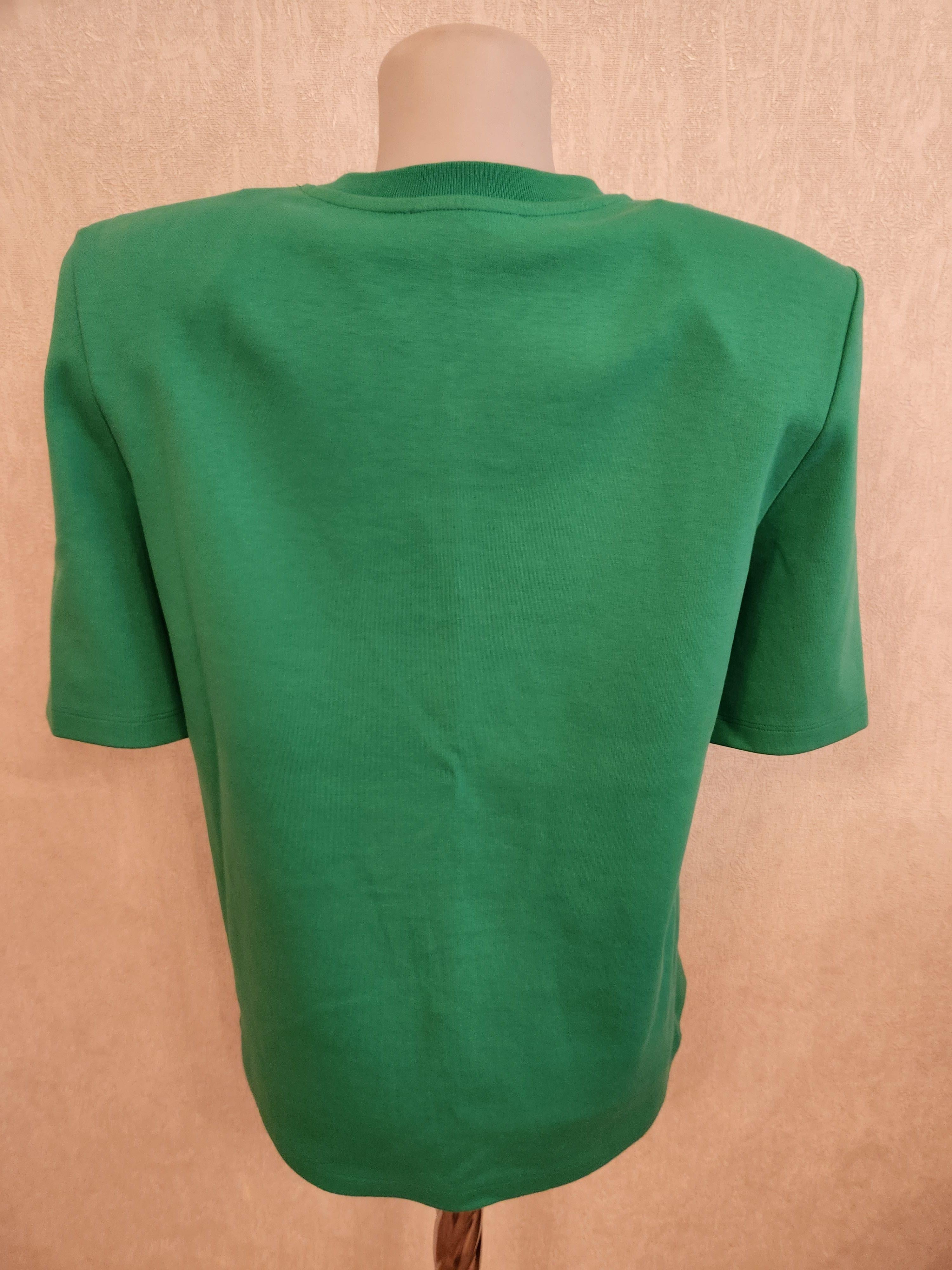 The Attico Green Cotton T-shirt