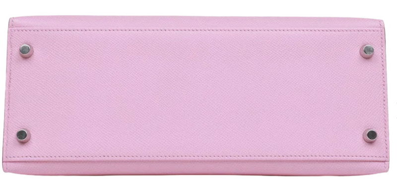Hermès Kelly 28 Epsom Sellier Mauve Sylvestre