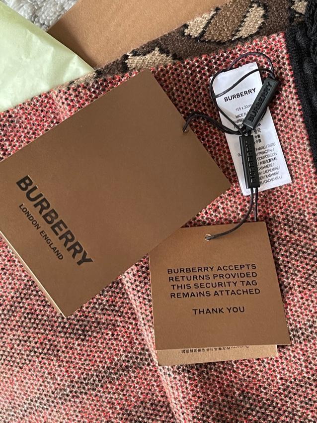 Burberry TB Monogram Scarf