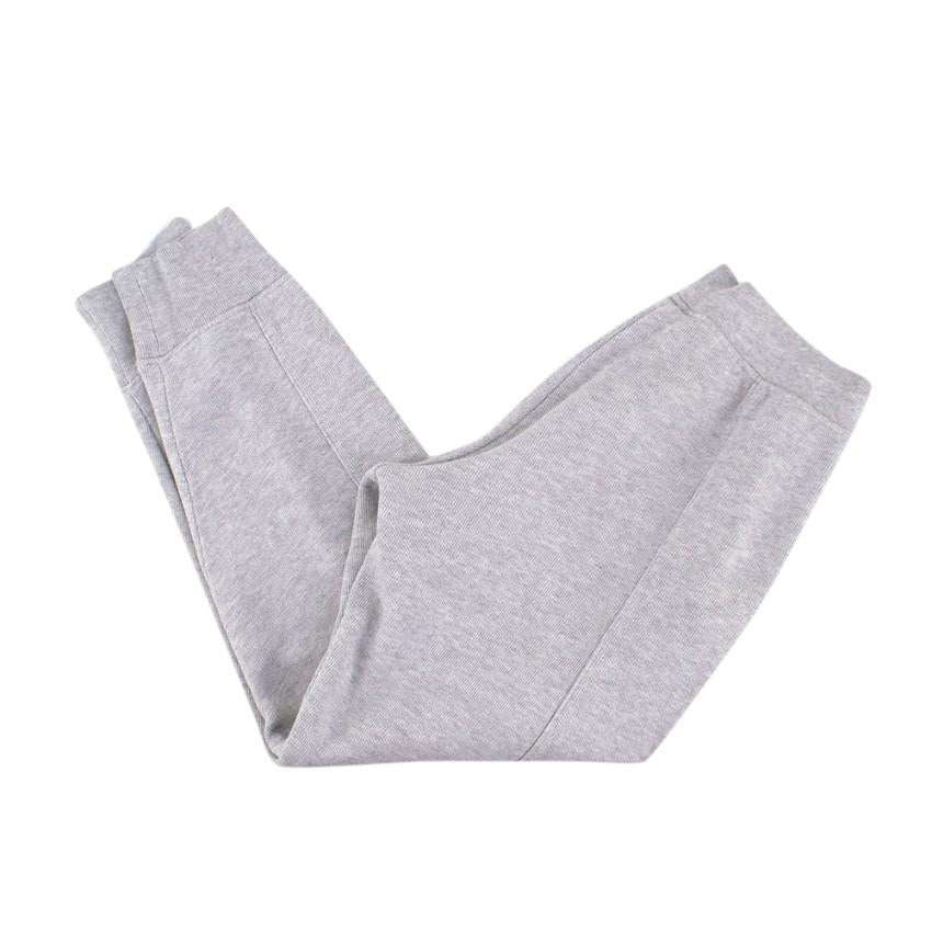 Champion Grey Cotton Logo Joggers
