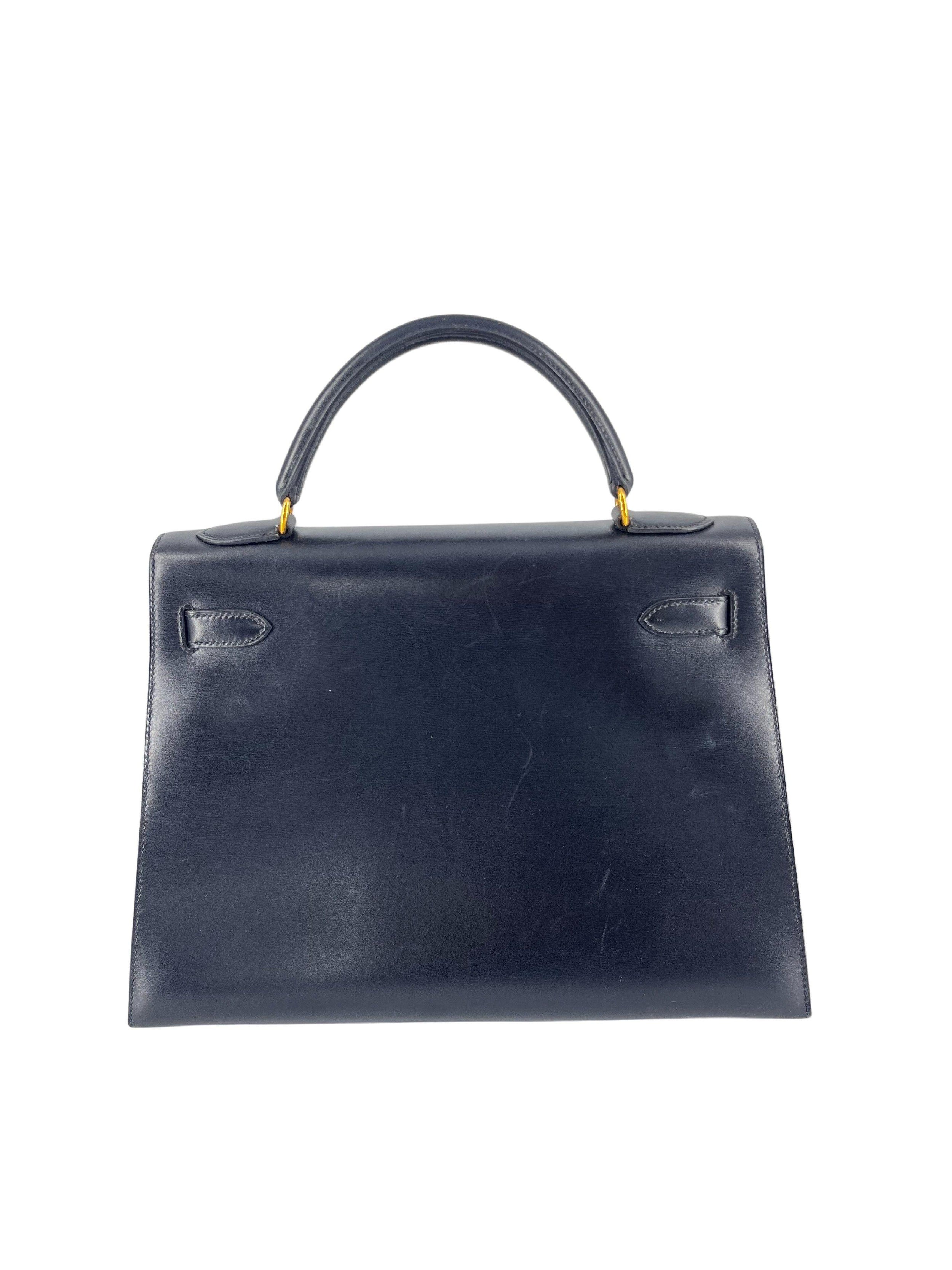 Hermès Black Kelly 32
