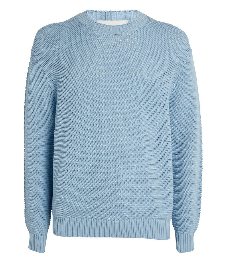 Frame Textured Wool-Blend Sweater