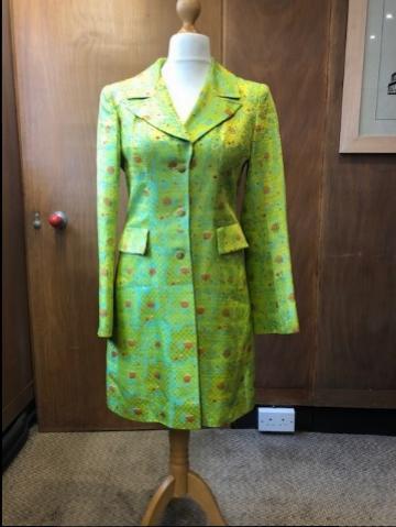 Christian Lacroix Acid Green Frock Coat