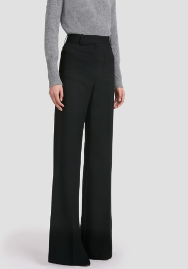 Victoria Beckham Alina Trouser In Black
