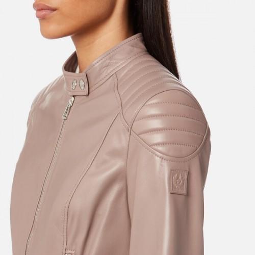 Belstaff Ash Rose 'Mollison' Leather Jacket
