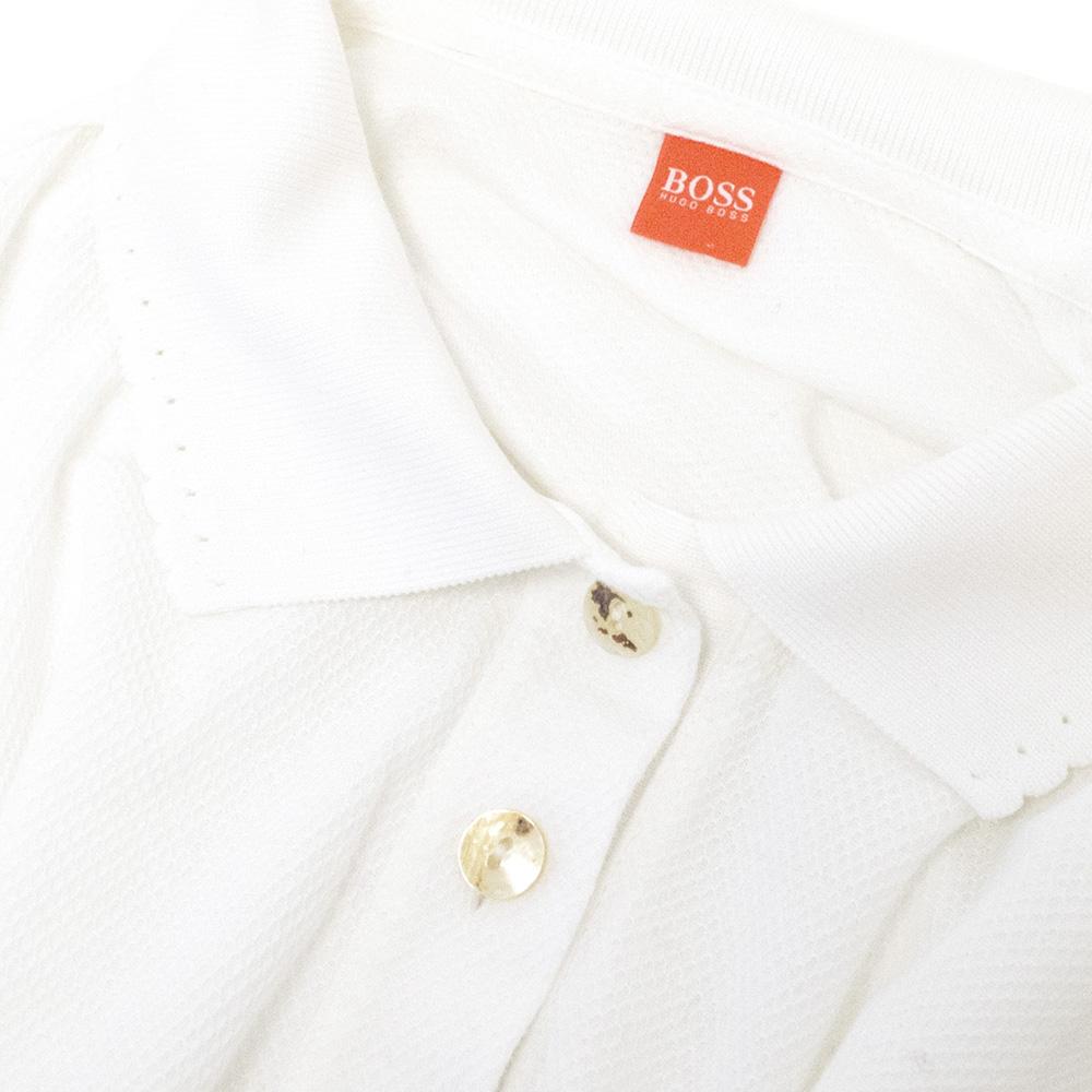 Boss Hugo Boss White Polo Shirt