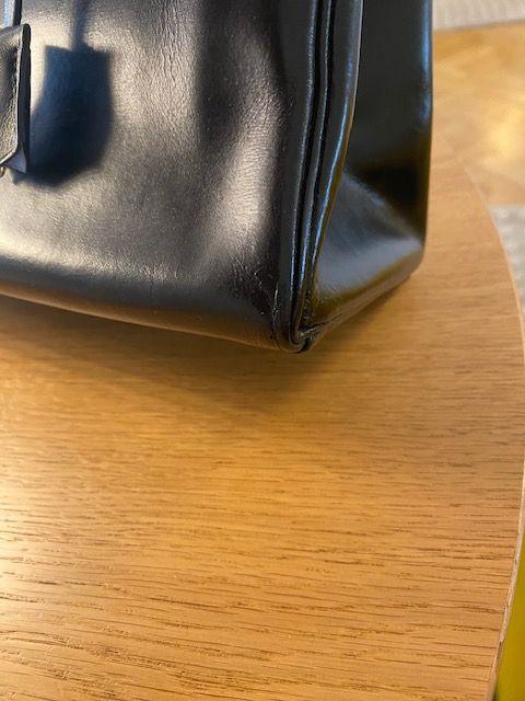 Hermes Black Box Leather Kelly 32