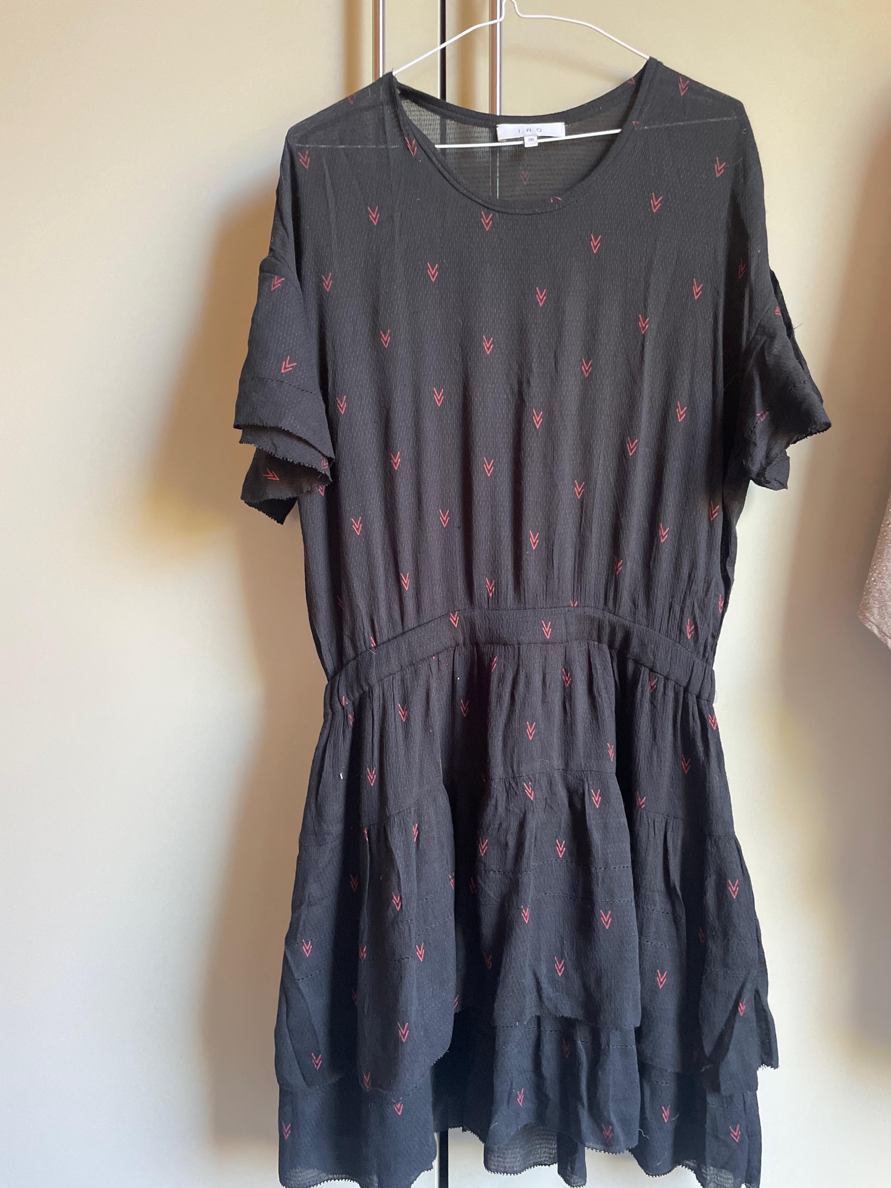 Naelle printed gauze dress