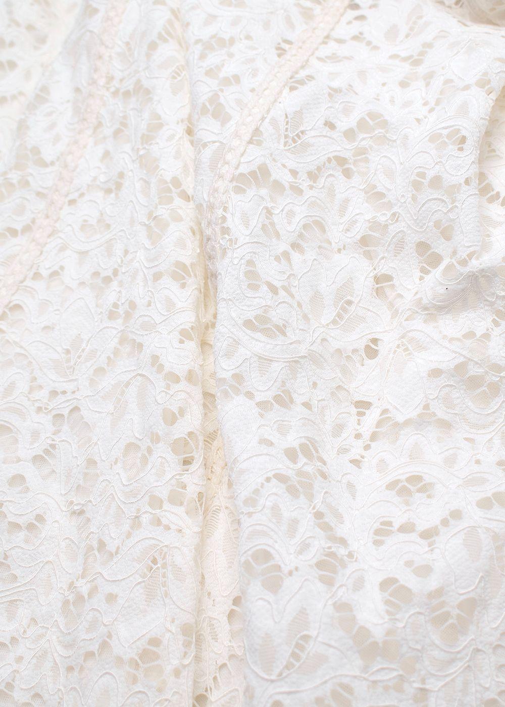 Jonathan Simkhai white Lace dress