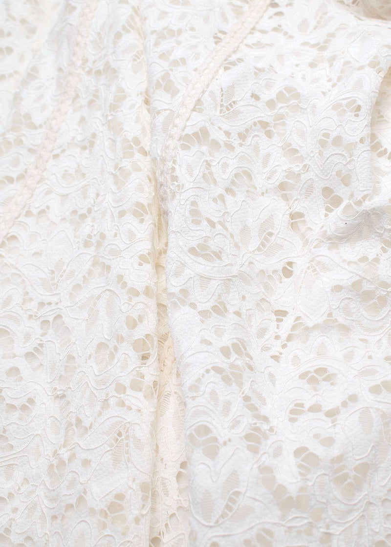 Jonathan Simkhai white Lace dress