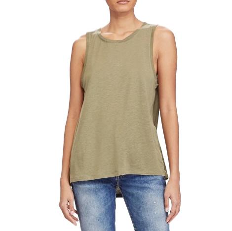 Polo Ralph Lauren Khaki Sleeveless Top