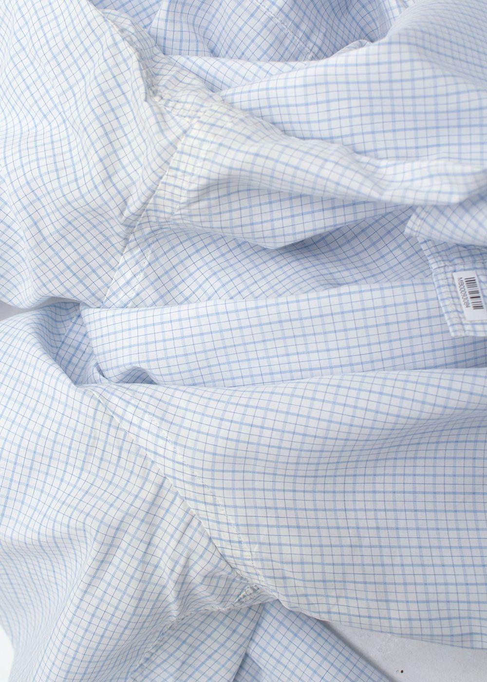 M.Bardelli Pale Blue Check Shirt