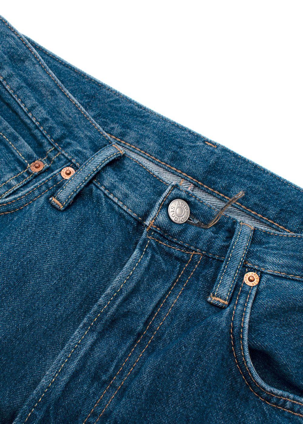 1996 Trash Dark Blue Straight Leg Jeans