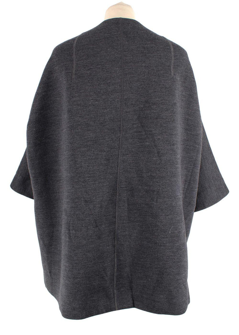 Dior Grey Virgin Wool Blend Double Zip Jacket
