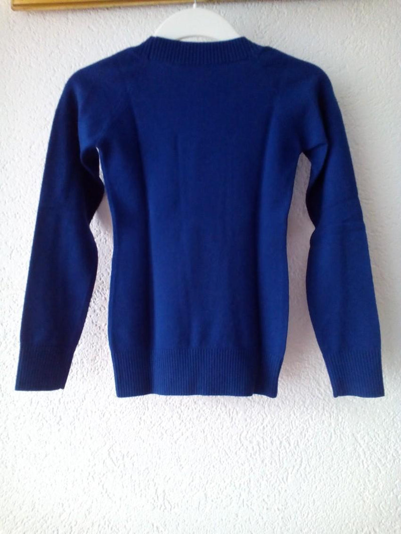 Dolce & Gabbana Blue Wool Jumper