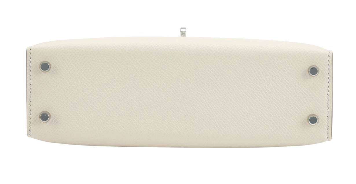 Hermès Mini Kelly Epsom Sellier Tricolour Palladium Hardware