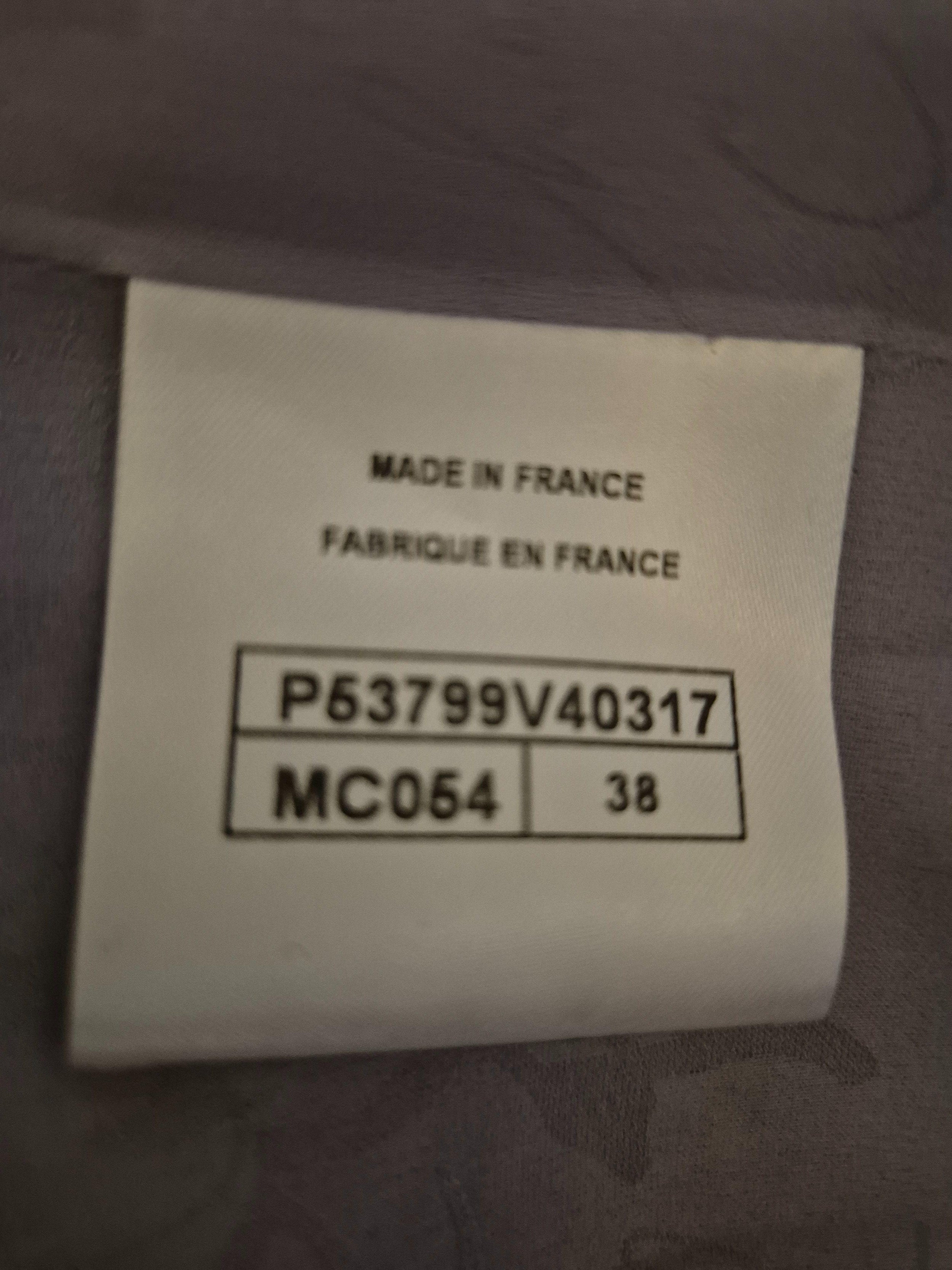 Chanel Lilac Single Breasted Tweed Blazer