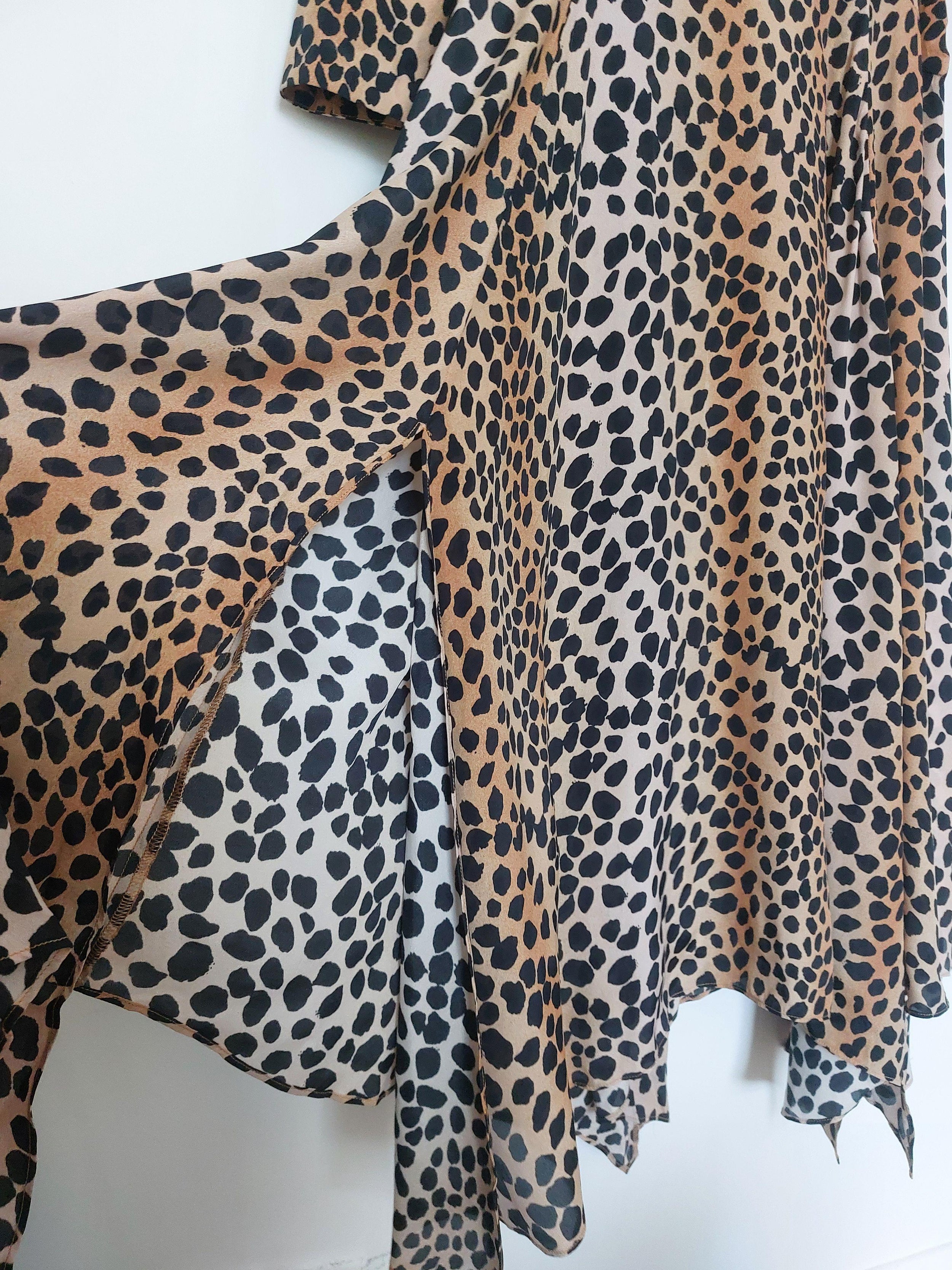 Rixo Leopard Print Elsa Dress
