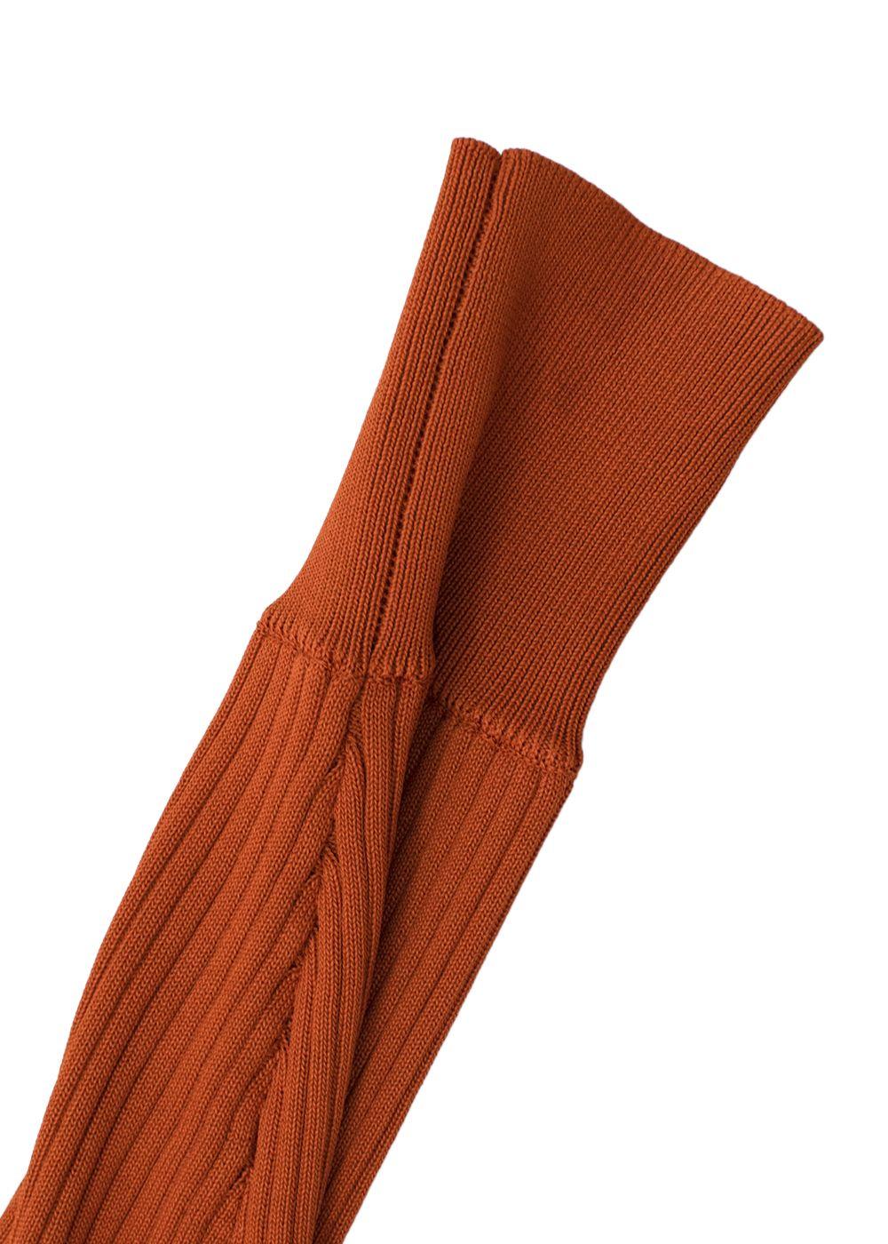 Rib Knit Polo Midi Dress