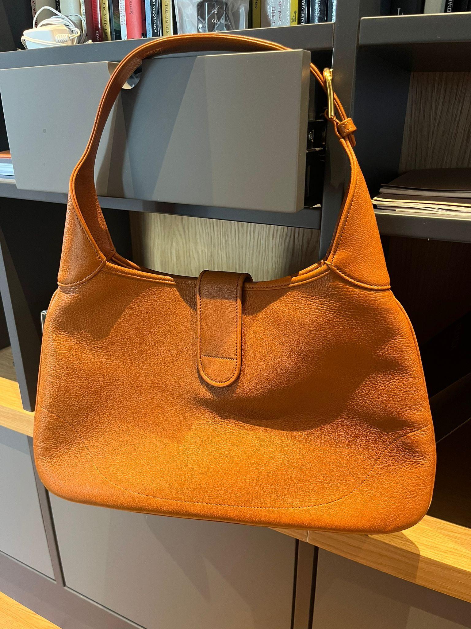 Gucci Camel Aphrodite Shoulder Bag