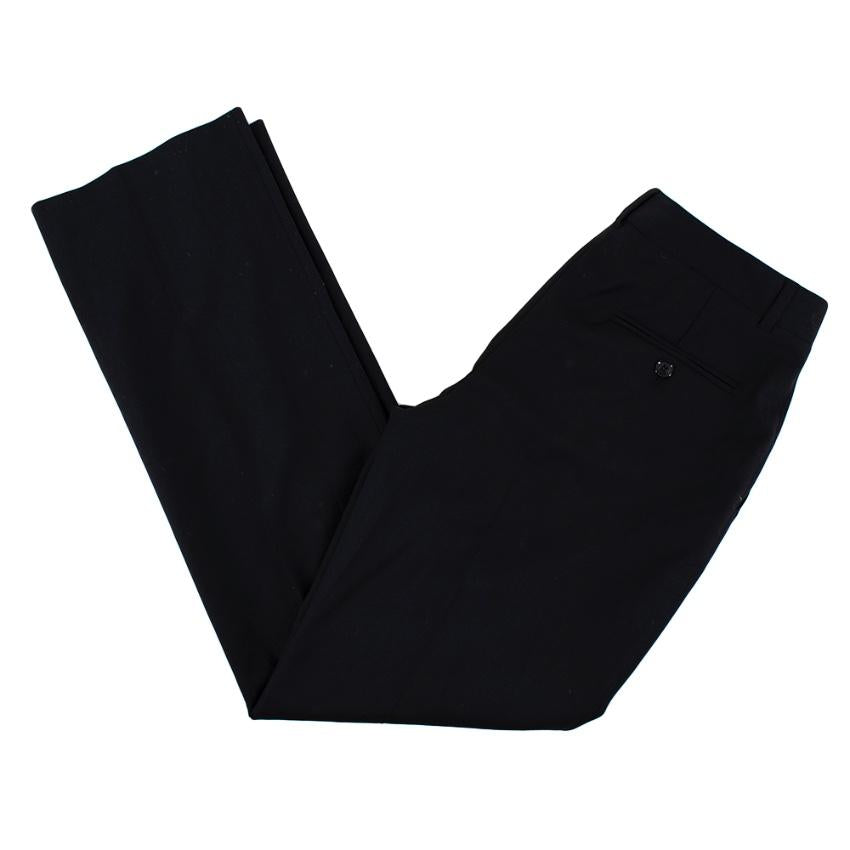 Dolce & Gabbana Classic Fit Black Trousers