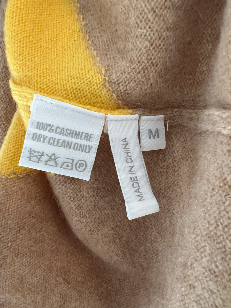 Madeline Thompson Chevron Cashmere Jumper