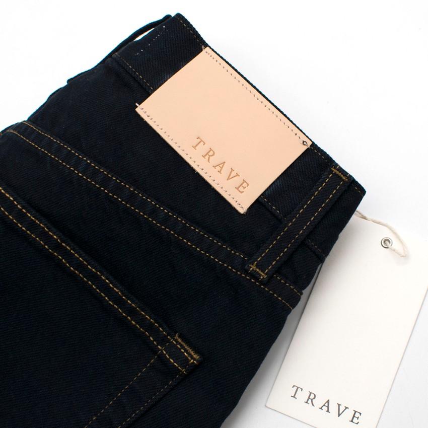 Trave Heidi High Waisted Crop Straight Jeans