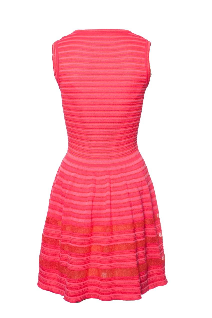Missoni pink striped lurex dress