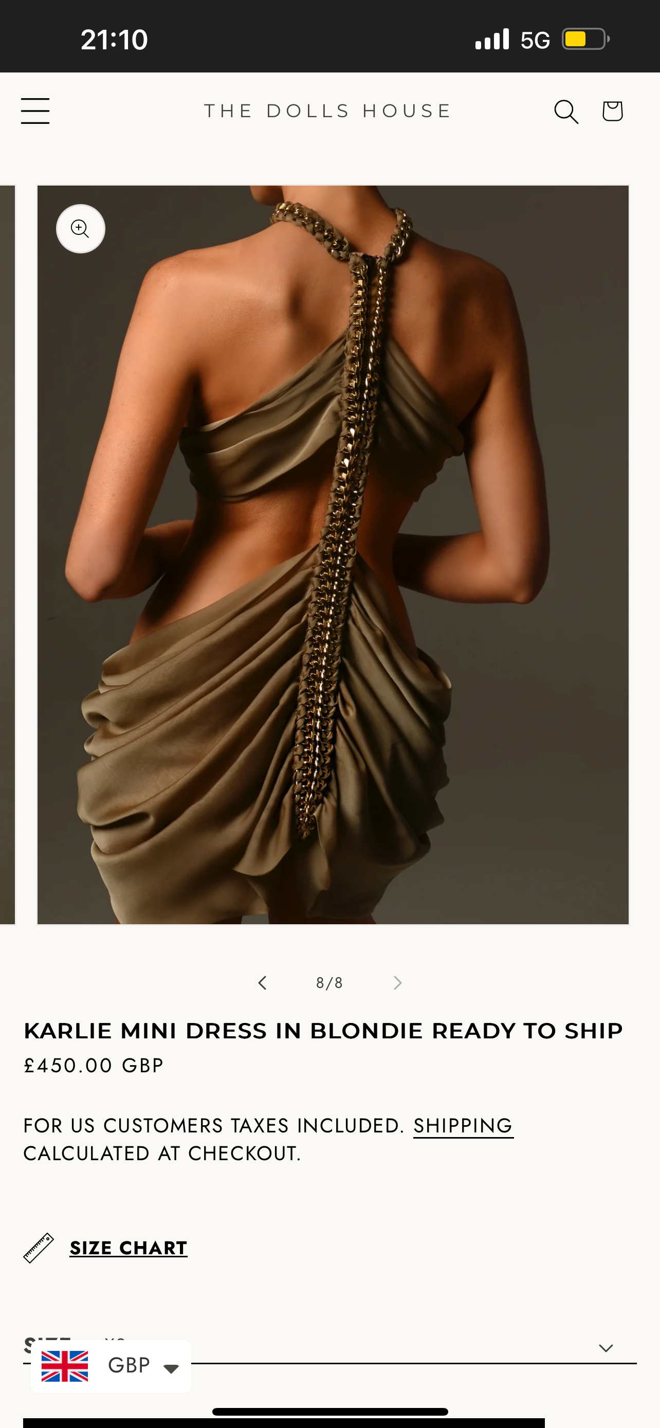 The Doll's House Pink Draped Karlie Mini Dress