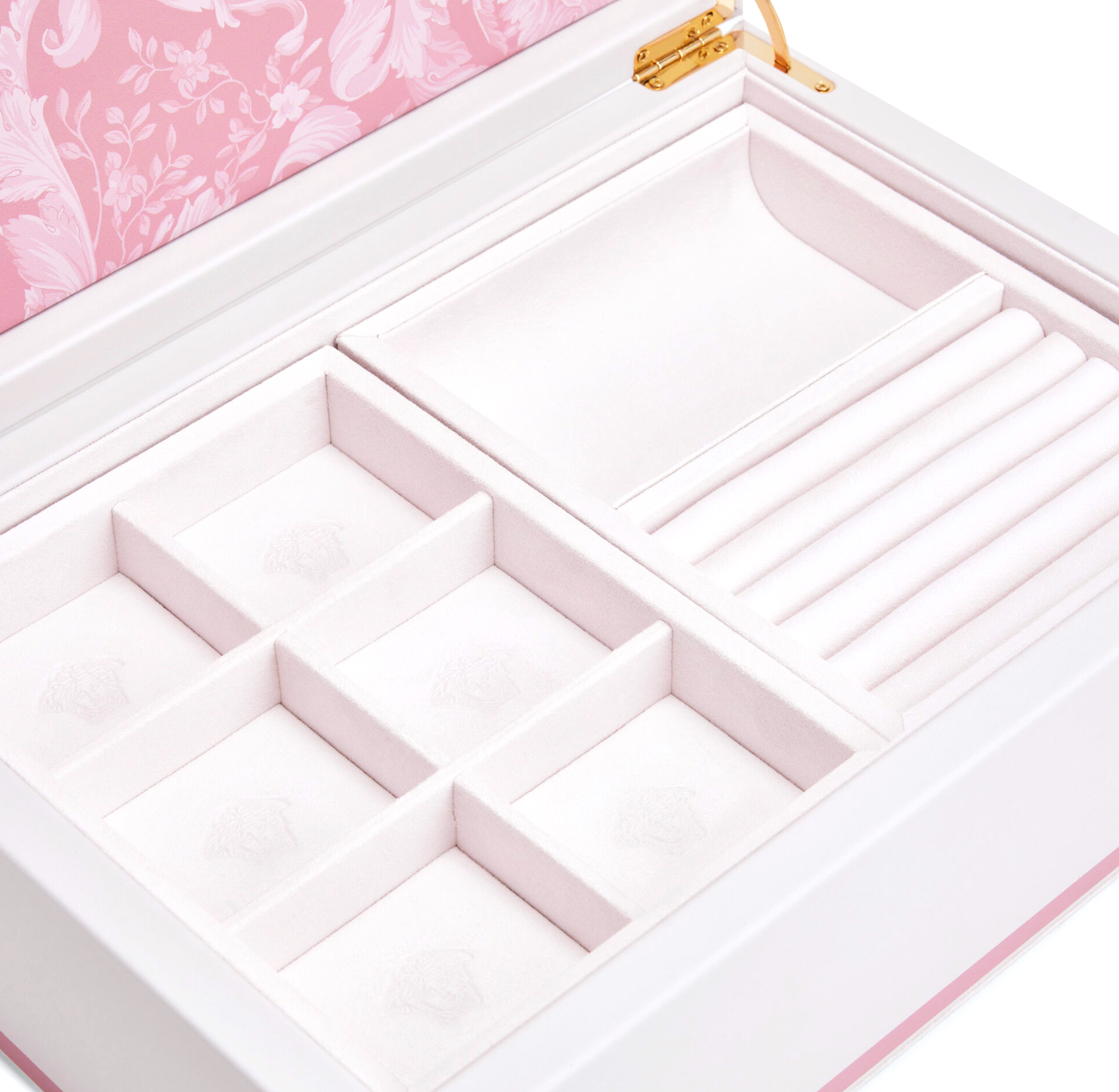 Versace Barocco Jewelry Box Large Pink