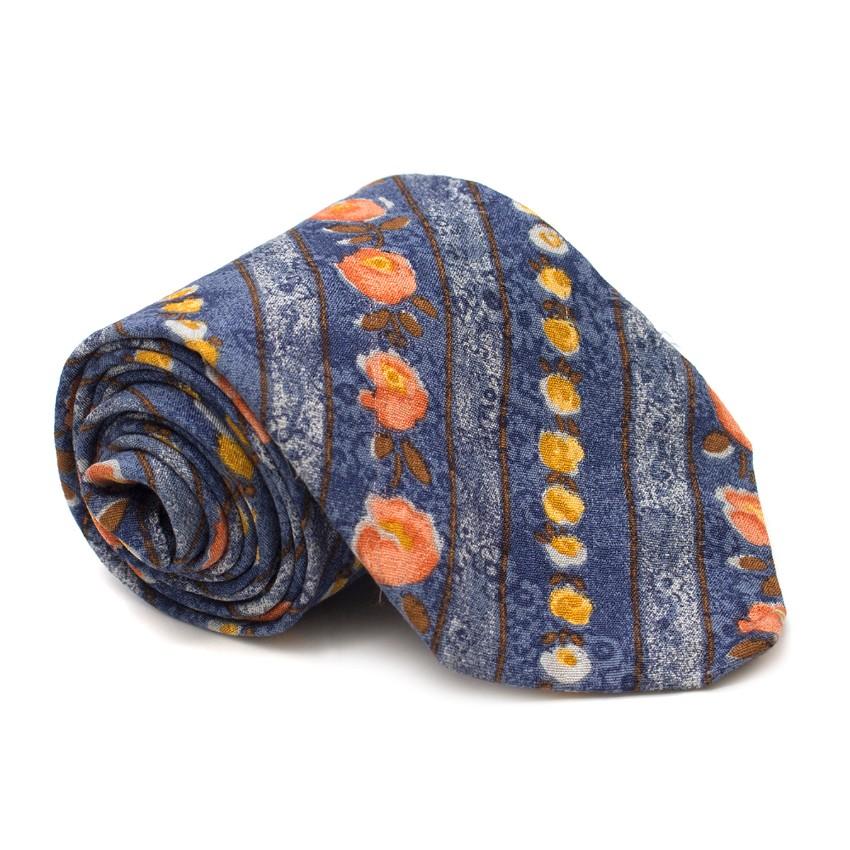 Prochownick Floral-print Silk Tie