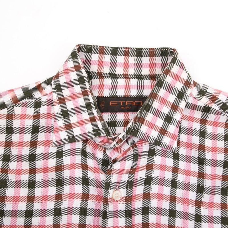 Etro Multicolored Plaid Shirt