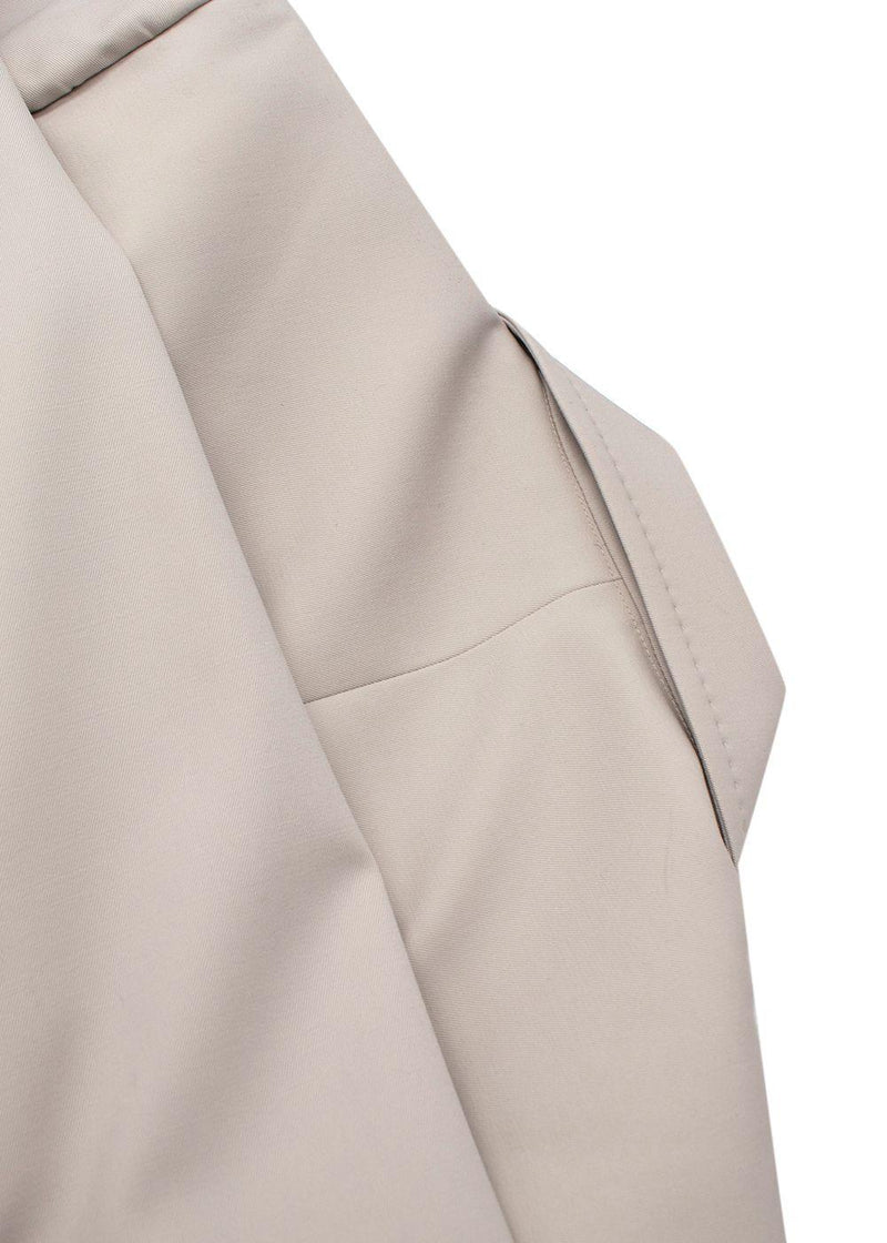 MaxMara Stone 'Reale' Double-Breasted Blazer