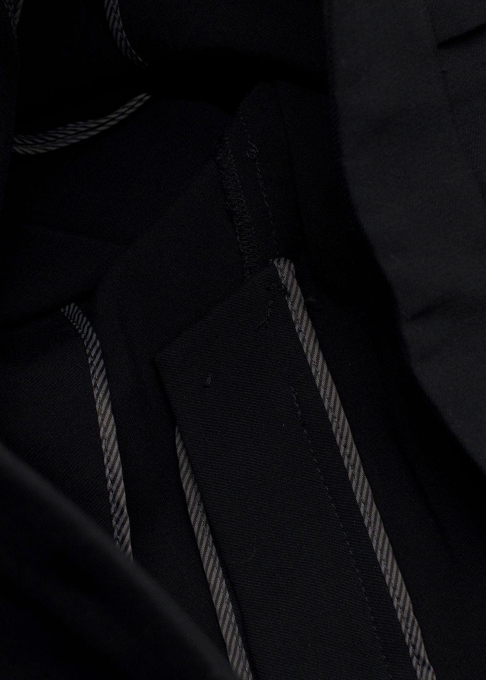 Brunello Cucinelli Tailored Black Trousers