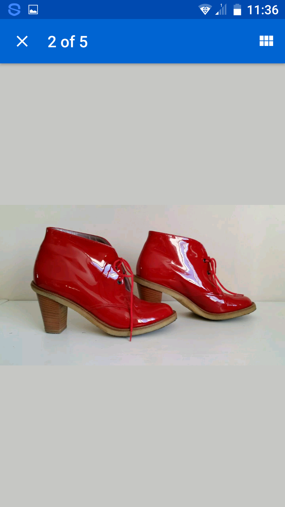 Robert Clergerie Patent Leather Ankle Boots