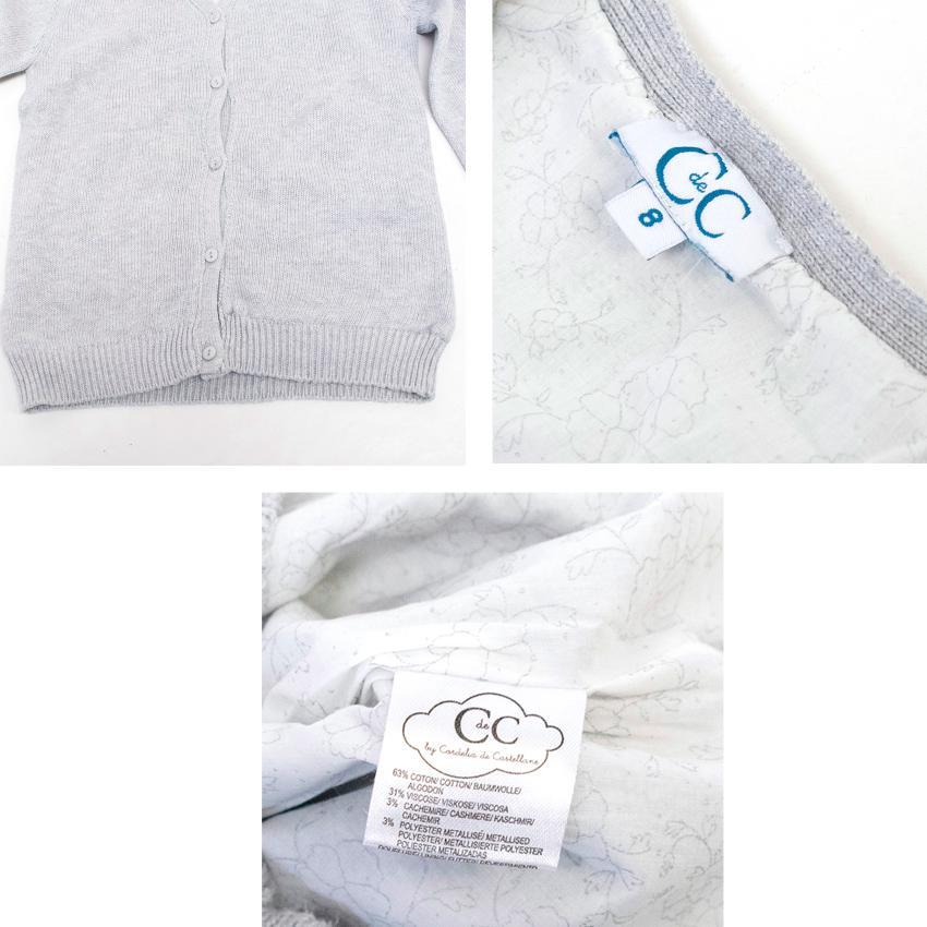 C de C Girl's Cardigan Set