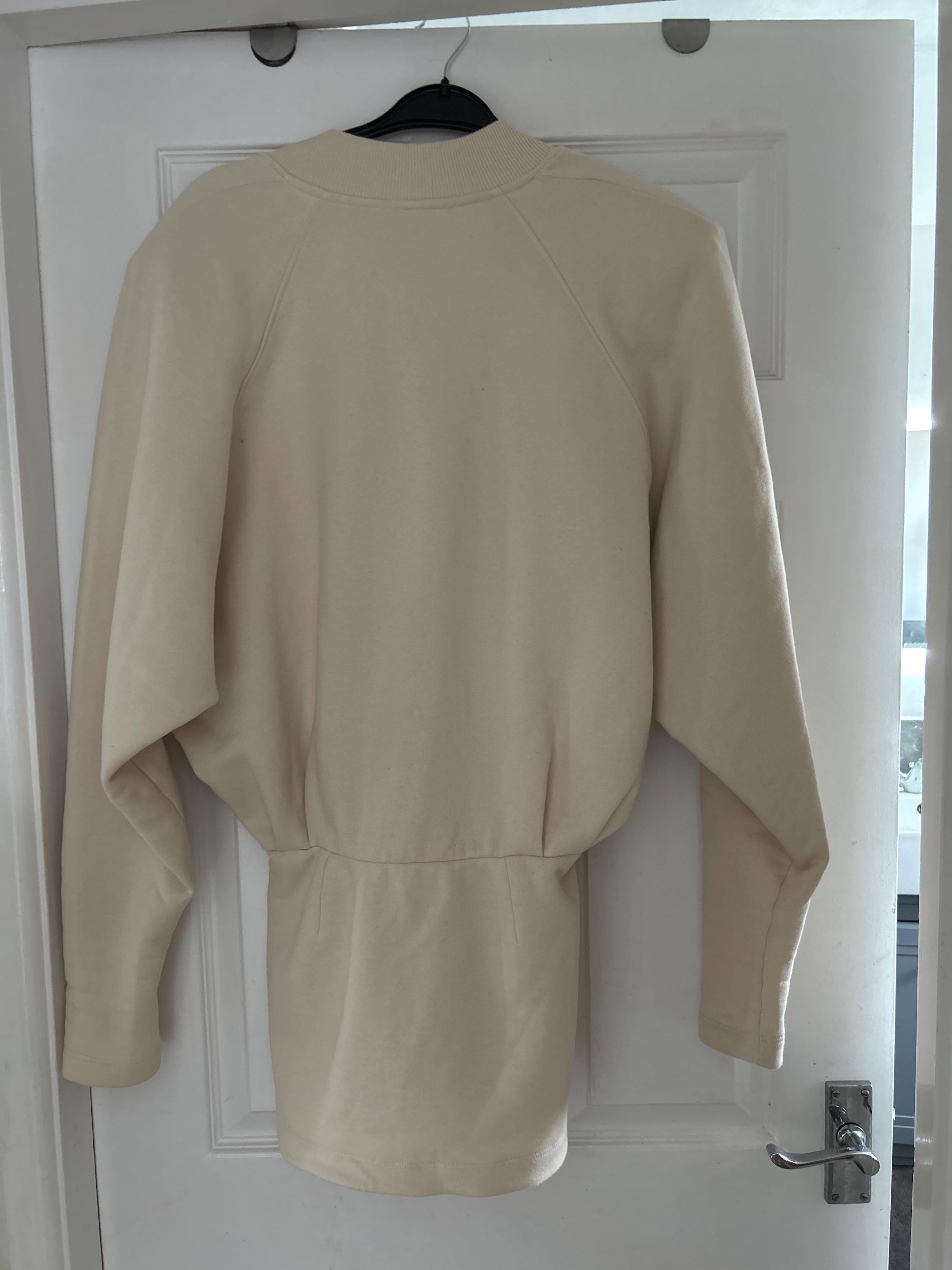 Gael cotton jersey sweatshirt dress